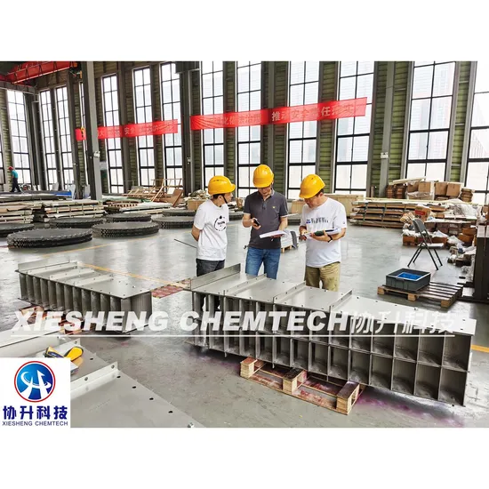 Durable Inlet Device for Scrubber with Robust Vane Design Features